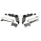 Rugged Ridge Chop Brackets Front Fender 18-21 Jeep Wrangler JL/JT Rubicon w/ DRLs 11640.96