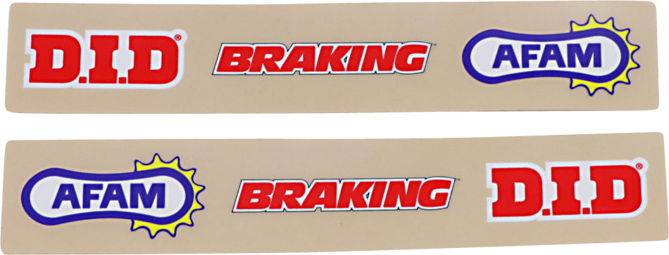 FACTORY EFFEX Swingarm Graphic - AFAM Braking DID 06-42012