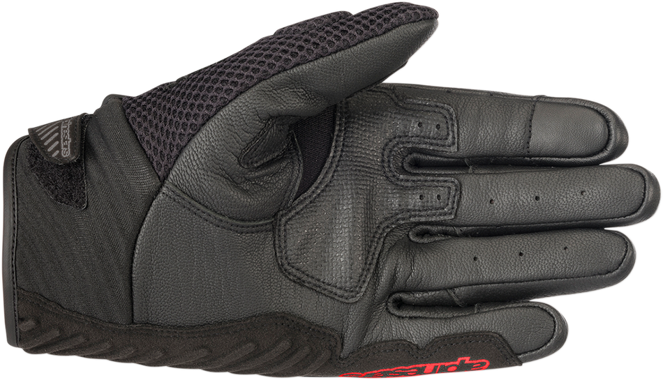 ALPINESTARS SMX-1 Air V2 Gloves - Black/Fluo Red - XL 3570518-1030-XL