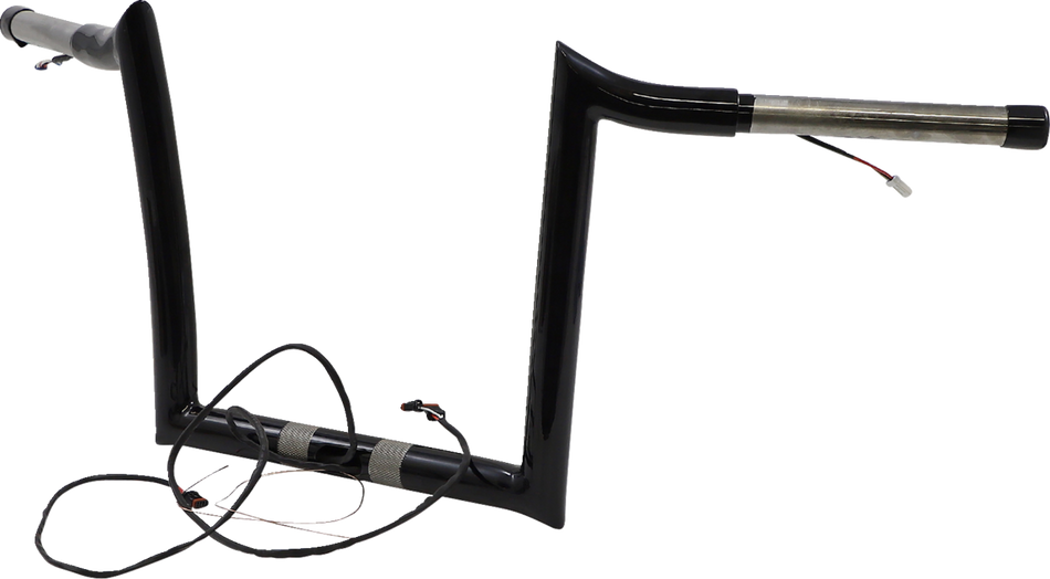 PAUL YAFFE BAGGER NATION Handlebar - OEM - Pre-Wired - 10" - Black H00913-W