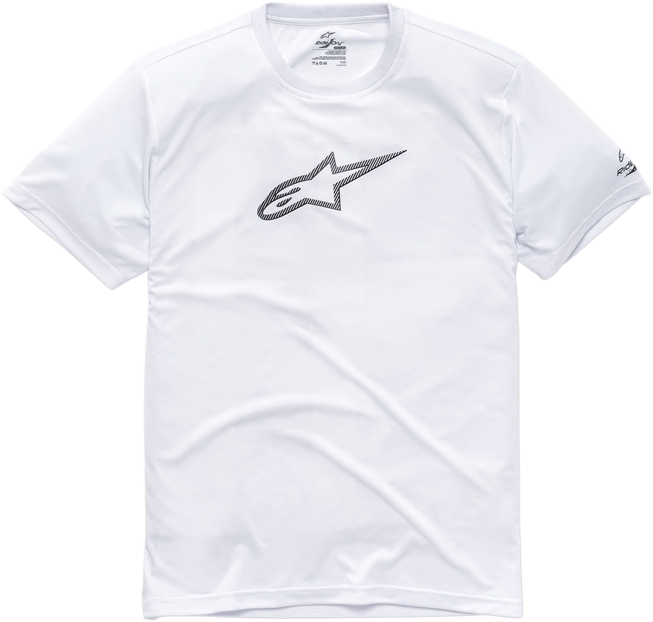 ALPINESTARS Tech Ageless Performance T-Shirt, Weiß, Größe L, 11397300020L