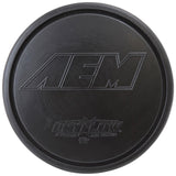 AEM Dryflow Air Filter - Round Tapered - 2.75in Flange ID x 5.5in Base OD x 4.75in Top OD x 7.5in H 21-2157DK