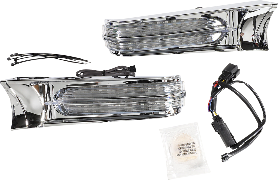 CIRO Filler Panel Accent Lights - Chrome 40048