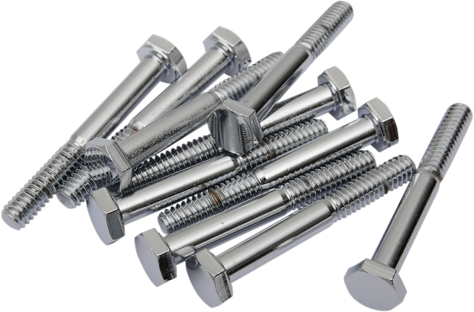 ESPECIALIDADES DE ARRASTRE Pernos - Cabeza hexagonal - Cromado - 1/4"-20 x 2-1/4" MPB121 