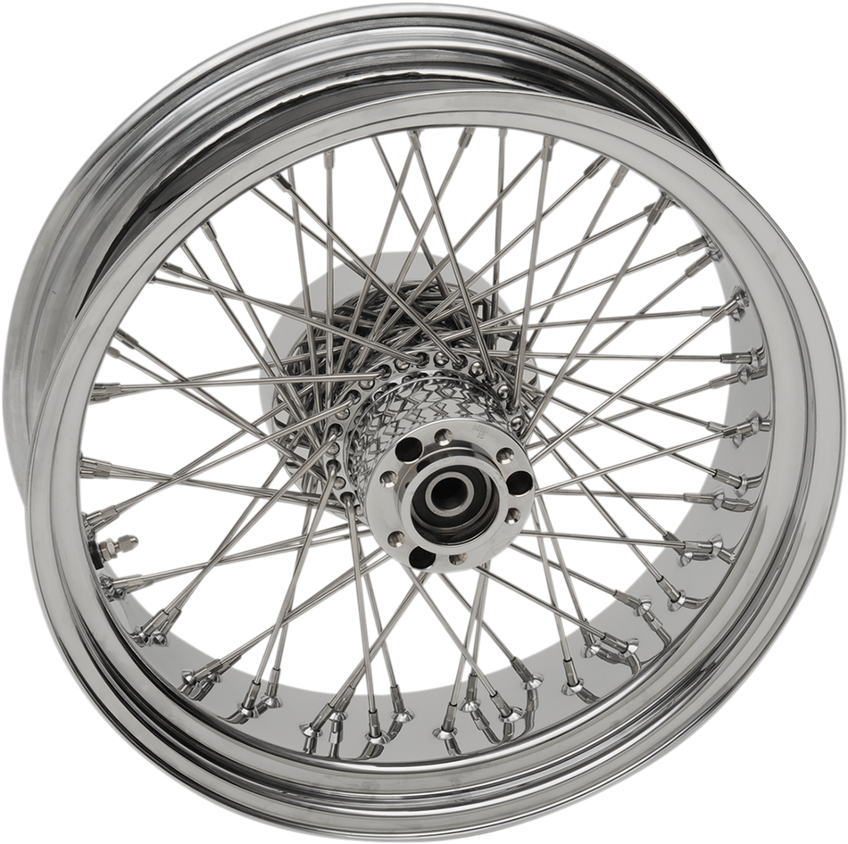 DRAG SPECIALTIES Rear Wheel - 60 Spoke - 18 x 5.5" - 14-19 Indian ACT CROSS LACED STD SPOKE 04856-INDR-K