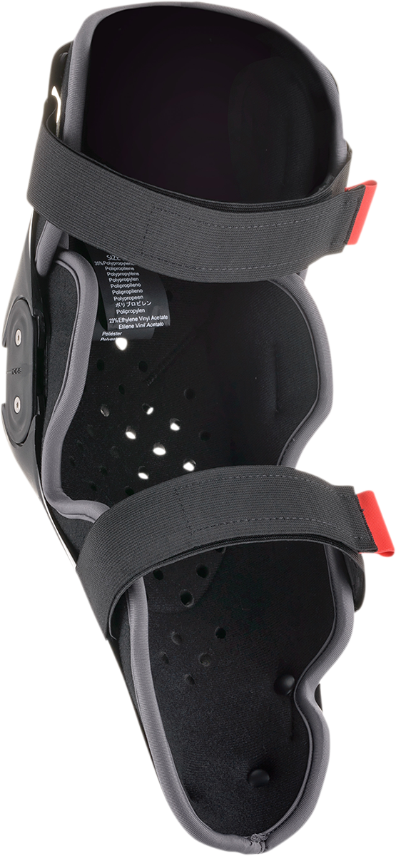 ALPINESTARS SX1 v2 Knee Guards - Black/Red - L/XL 6506321-13L/XL