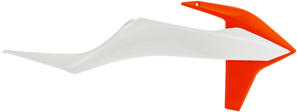 ACERBIS Radiator Shrouds - White/'16 Orange 2726515412