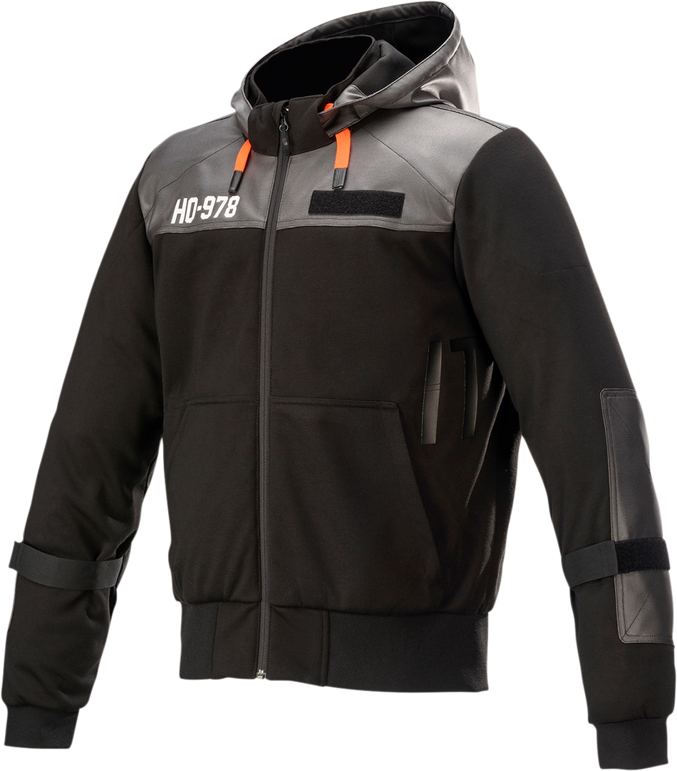 ALPINESTARS Shotaro Hoodie - Black - 2XL 4207421-10-2X