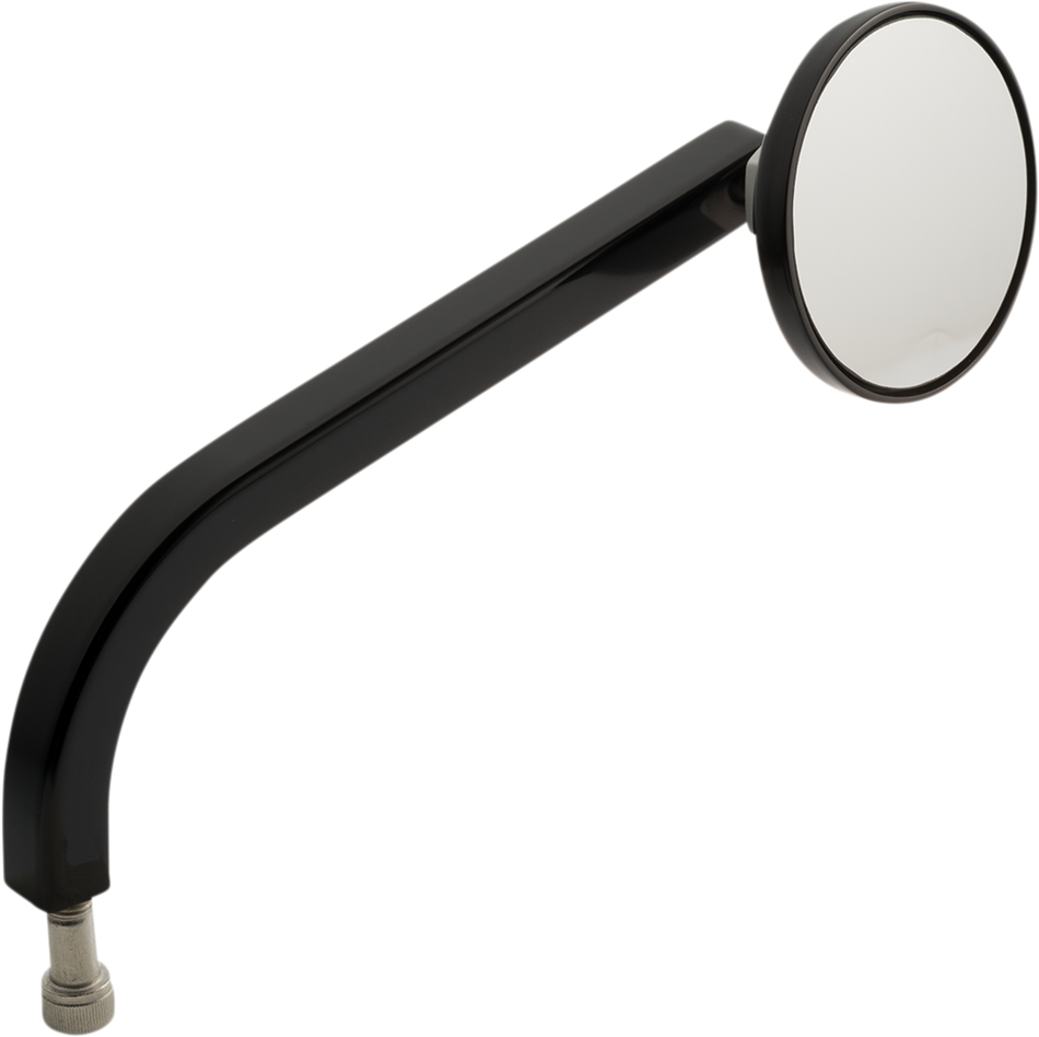 JOKER MACHINE Mirror - No. 2 Standard - Side View - Round - Black - Right 03-052-1R