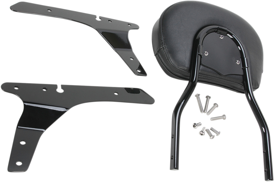 COBRA Round Sissy Bar - Standard - Black - Sportster 602-1303B