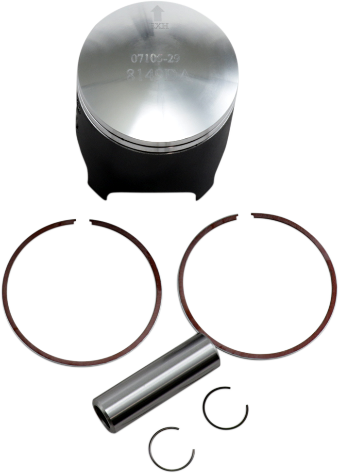 WOSSNER Piston Kit - CR125 - 55.44 mm 8149DA