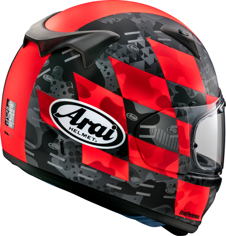 ARAI Regent-X Helmet - Patch - Red Frost - Large 0101-15836