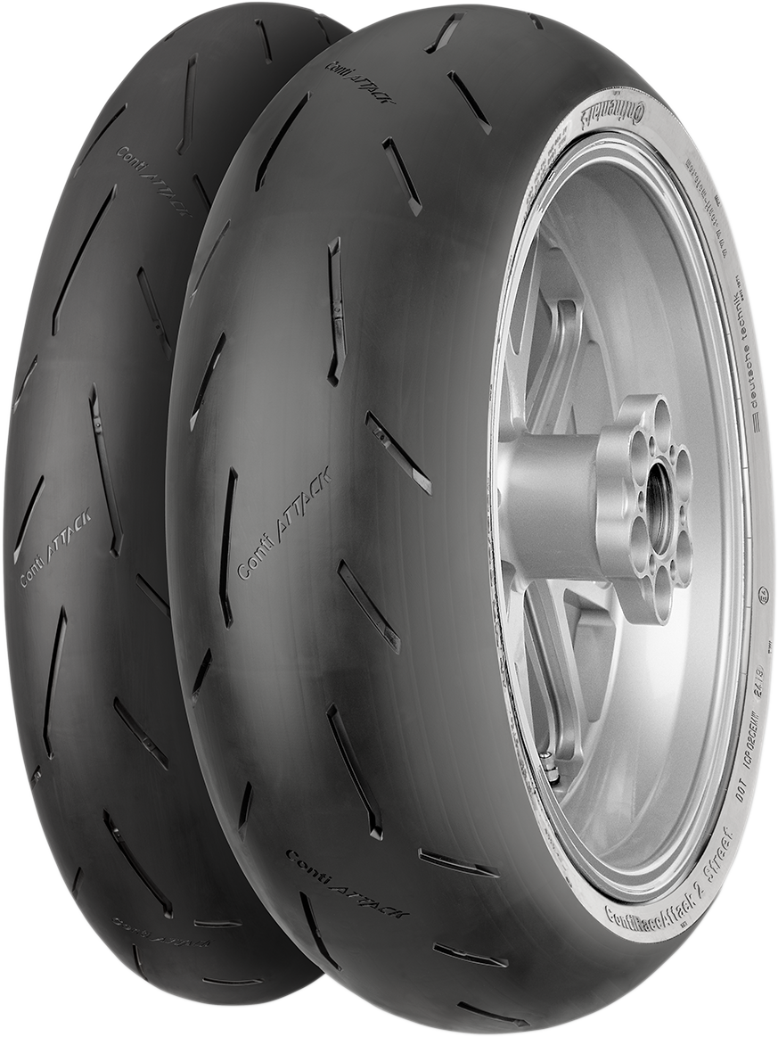 Neumático CONTINENTAL - ContiRaceAttack 2 Street - Trasero - 190/50ZR17 - (73W) 2446600000 