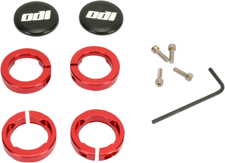 ODI Clamps - Lock Jaw - Watercraft - Red L70LJR