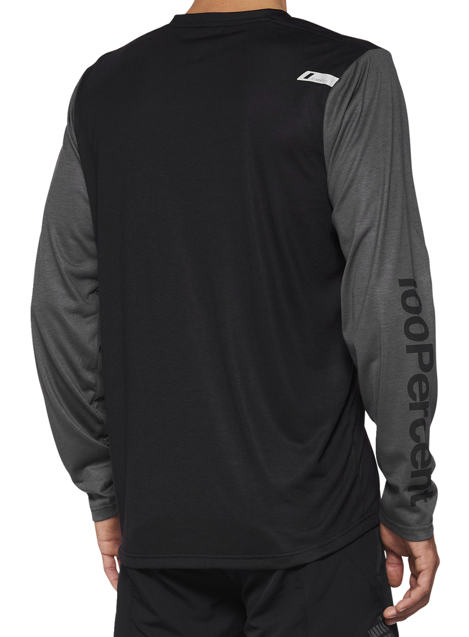 100% Airmatic Long-Sleeve Jersey - Black - Medium 40019-00001