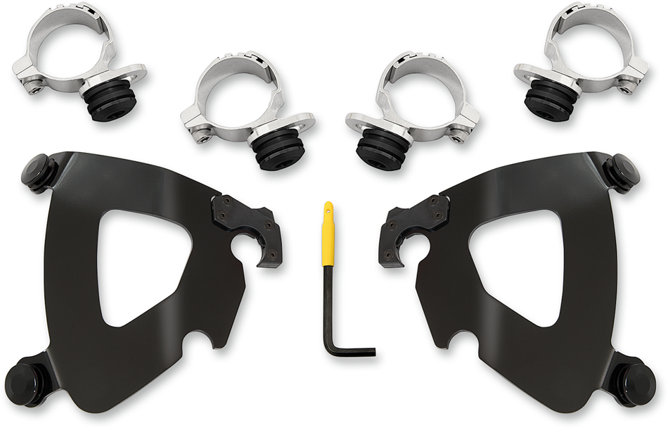 MEMPHIS SHADES Gauntlet Mounting Kit - Black - Scout MEB2024