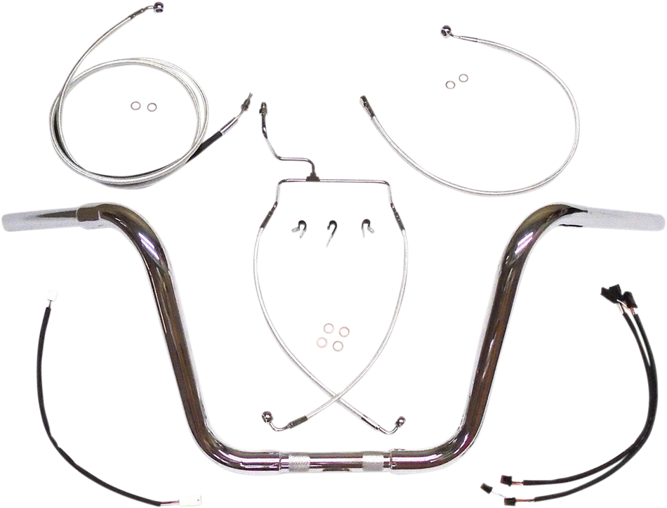 MAGNUM Handlebar/Installation Kit - Sterling Chromite II 38884-214