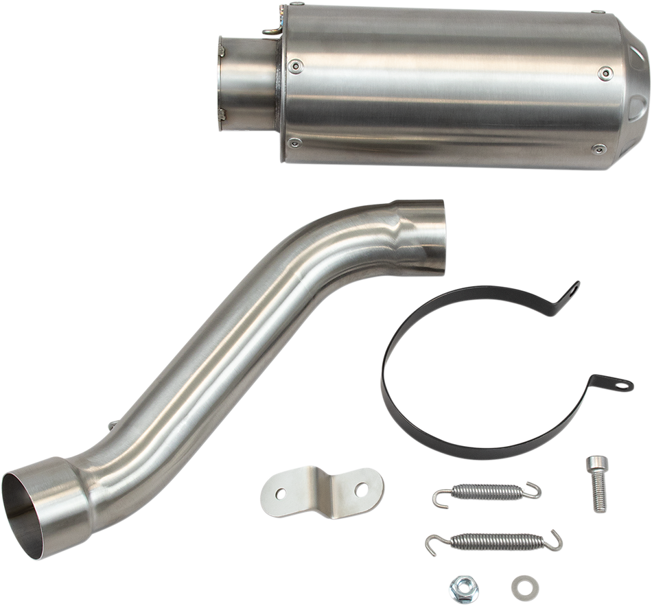 HOT BODIES MGP II Slip-On Stainless Scrambler 2015-2018 31501-2403