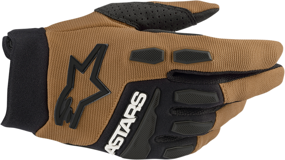 ALPINESTARS Full Bore Gloves - Camel/Black - Small 3563622-879-S