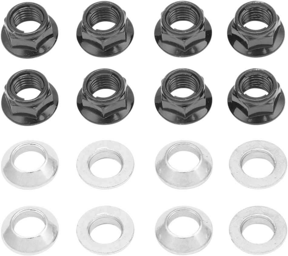 BOLT Nut Lug Lock - Silver - 8-Pack 2005-LUG.S