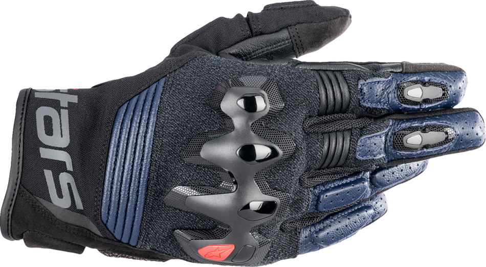 Guantes ALPINESTARS Halo - Azul oscuro/Negro - Medianos 3504822-7109-M 