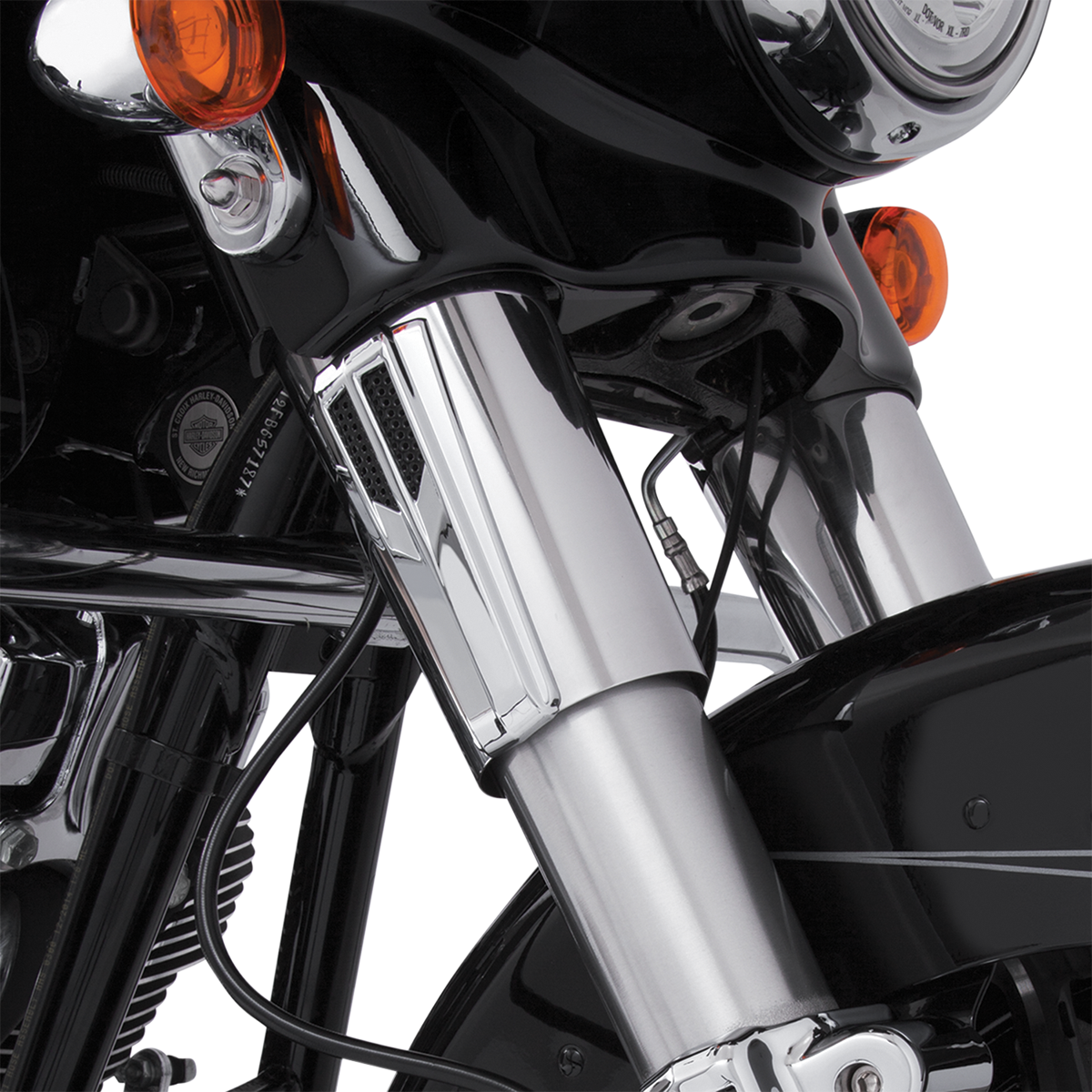 CIRO Upper Fork Tin Accents - Chrome 43010
