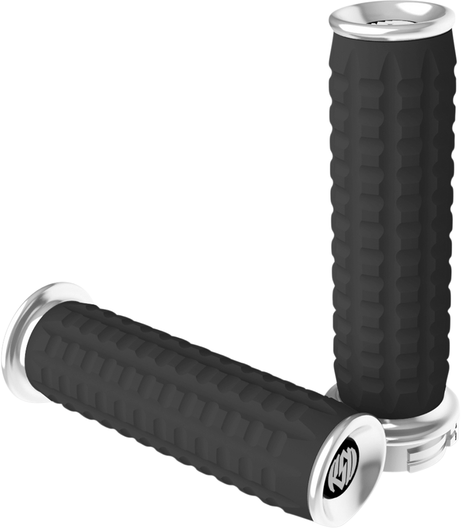 RSD Grips - Traction - TBW - Chrome 0063-2068-CH