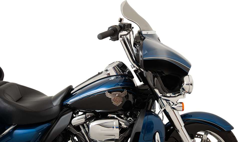 KLOCK WERKS Flare™ Windshield - 10-1/2" - Tinted - '14-'23 FLH KWW-01-0468