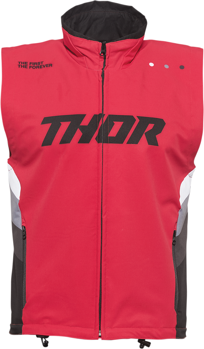 THOR Warmup Vest - Red/Black - 2XL 2830-0593