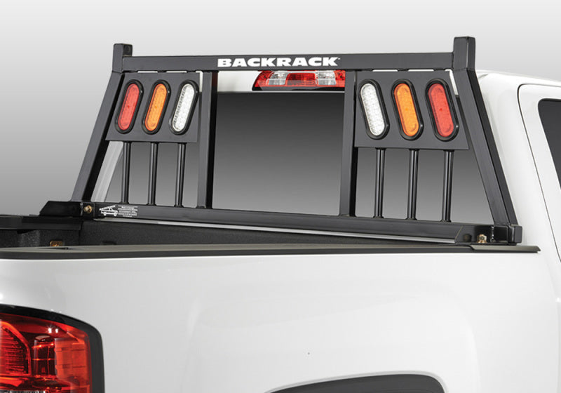 BackRack 99-23 Ford F250/350/450 (Aluminum Body) Three Light Rack Frame Only Requires Hardware 147TL