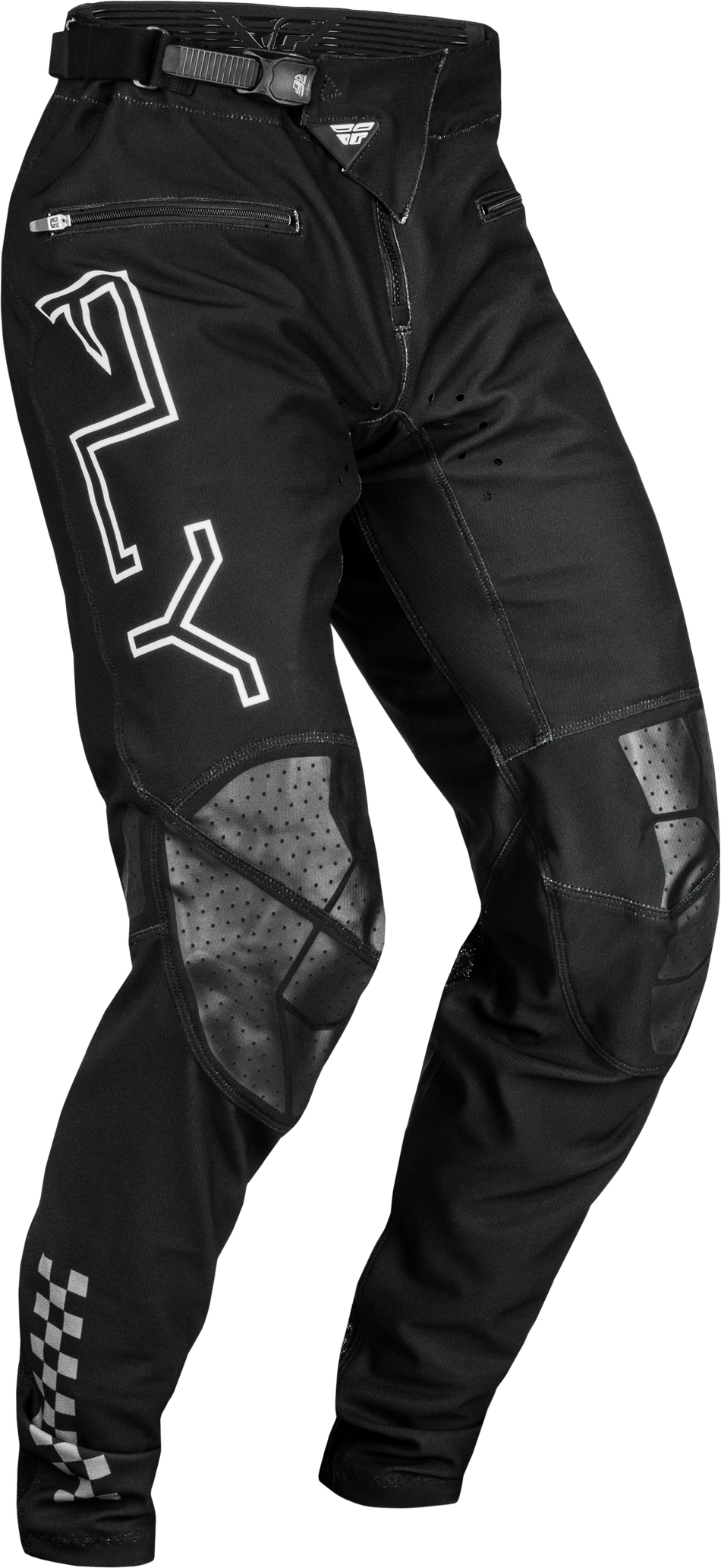 FLY RACING Youth Rayce Bicycle Pants Black Sz 18 377-06018