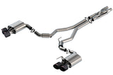 Borla 2020 Ford GT500 5.2L AT 3in ATAK CatBack Exhaust w/ Carbon Fiber Tips 140837CF