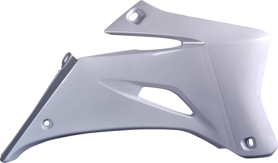 POLISPORT Radiator Cover - White - YZ 250F/450F 8426100005