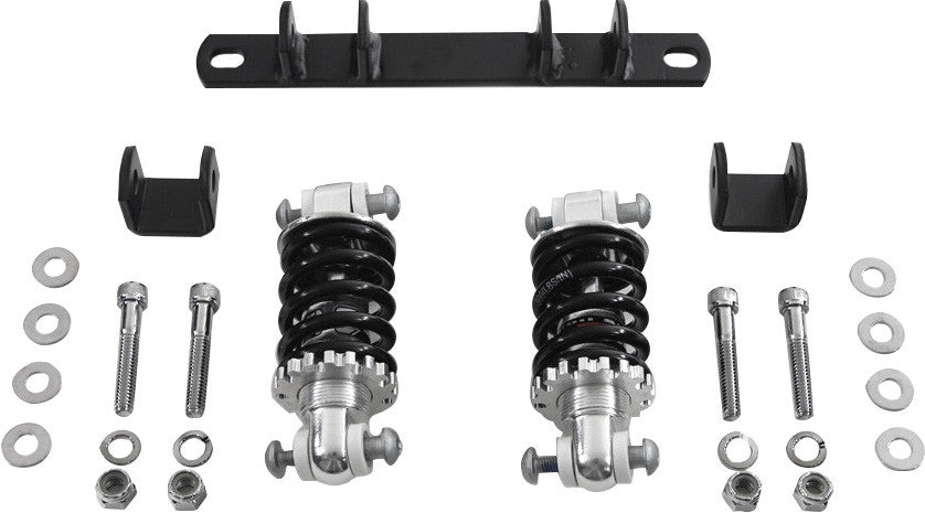 HARDDRIVE Solo Seat Complete Kit Dual 6.5" Shocks 243103