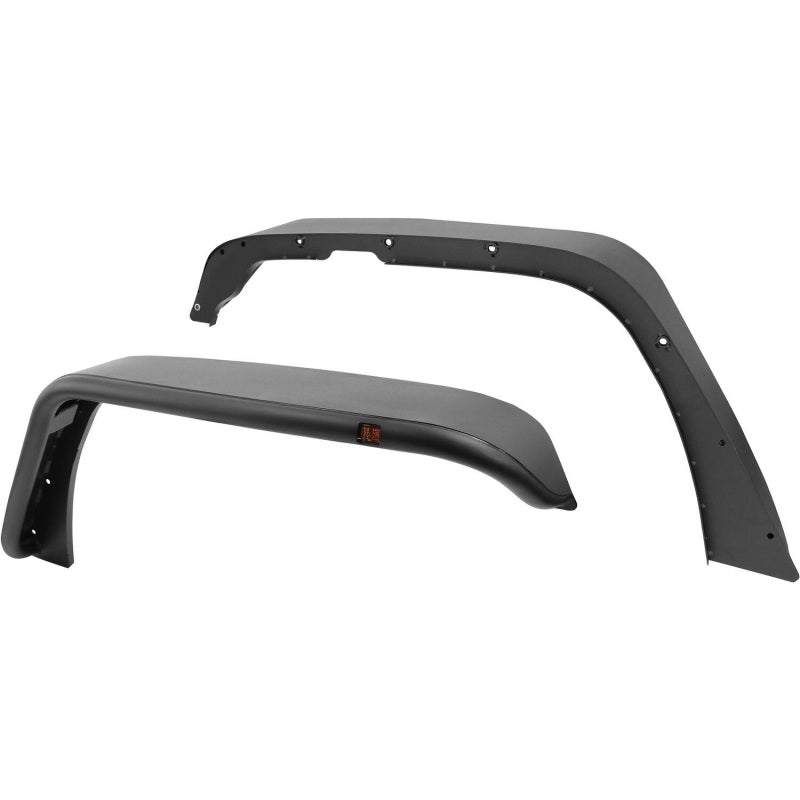 Westin/Snyper 07-17 Jeep Wrangler Tube Fenders - Front - Textured Black 62-1005