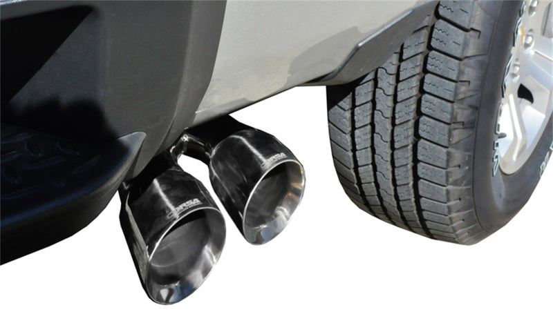 Corsa 14 GMC Sierra/Chevy Silv 1500 Crew Cab/Short Bed 5.3L V8 Polished Sport Single Side CB Exhaust 14873