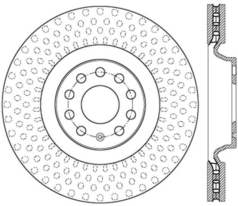 StopTech Slotted Sport Brake Rotor 126.33144SL