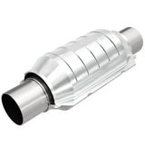 MagnaFlow Conv Univ 2.25in Inlet/Outlet Center/Center Round 9in Body L x 5.125in W x 13in Overall L 51205