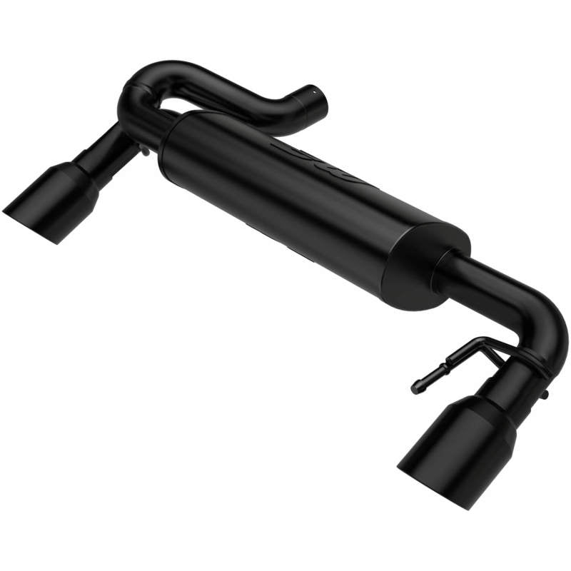 MagnaFlow 2021 Ford Bronco Street Series Axle-Back Exhaust w/ Dual Split Rear Style Exit- Black Tips 19558