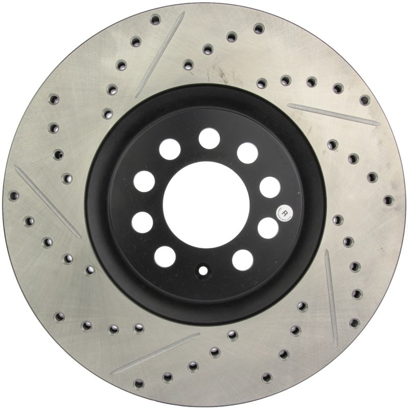 StopTech Slotted & Drilled Sport Brake Rotor 127.33062R