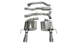 Corsa 13-14 Cadillac ATS Sedan 2.0L A/T Polished Sport Dual Rear Cat-Back Exhaust 14888