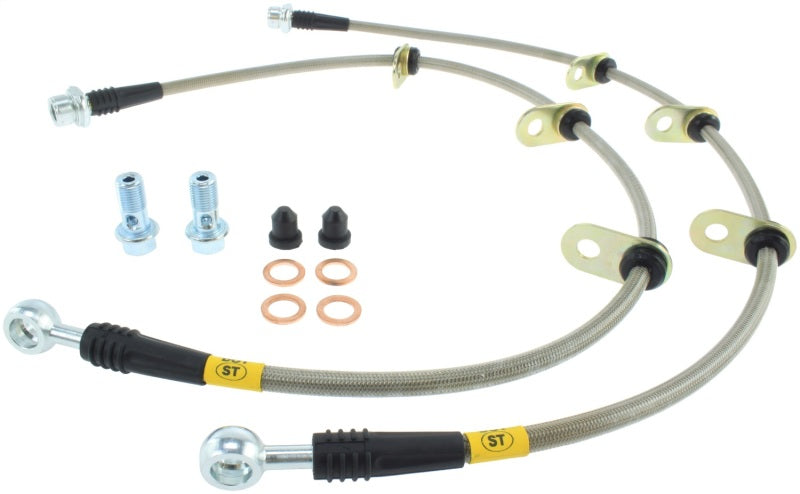 StopTech 08-12 Toyota Sequoia Rear Stainless Steel Brake Lines 950.44524