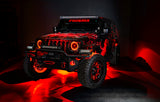 Oracle Jeep Wrangler JK/JL/JT High Performance W LED Fog Lights - ColorSHIFT - Dynamic 5846-332