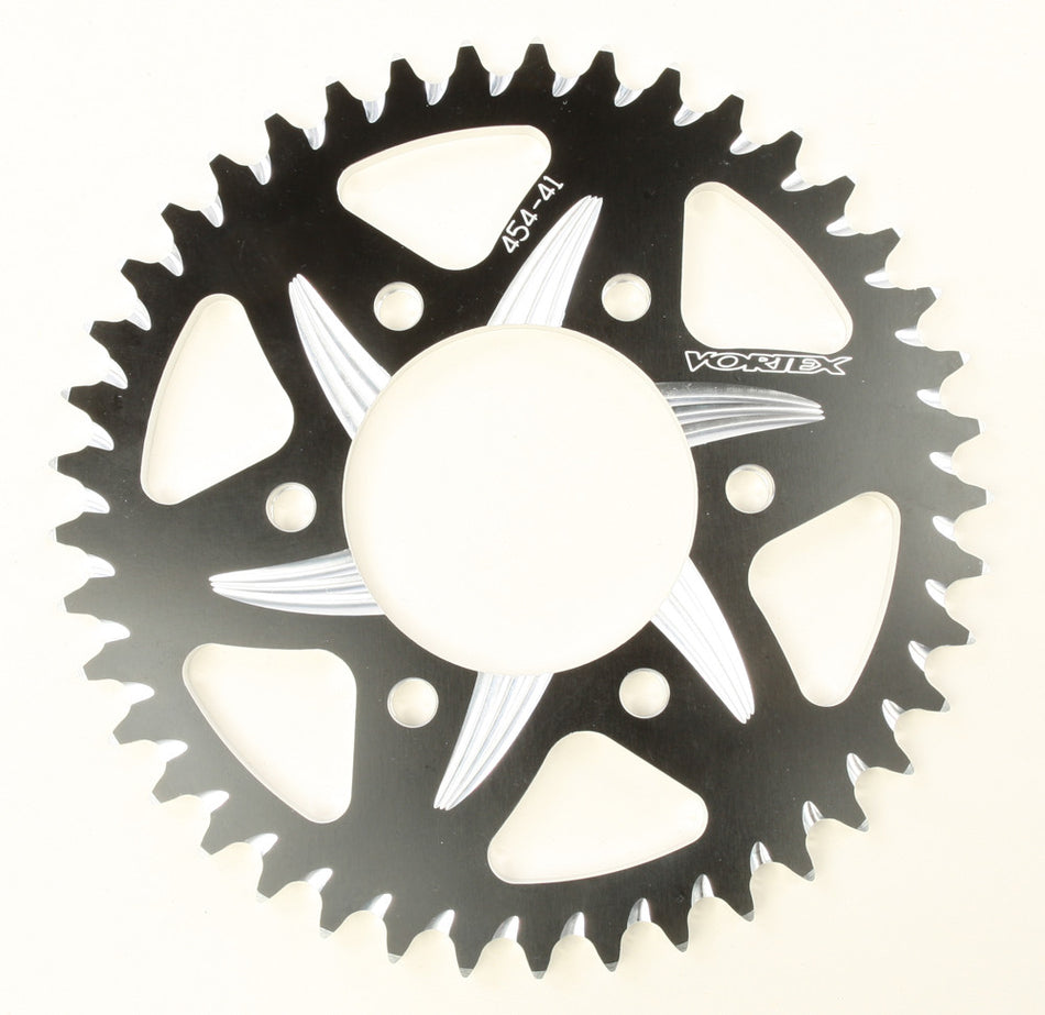 VORTEX Rear Cat5 Sprocket Aluminum 41t-525 Blk Kaw 454ZK-41