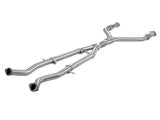 aFe Takeda Sistema de escape con tubo en Y 304 SS de 2,5 a 3 pulgadas 16-18 Infiniti Q50/Q60 V6-3.0L (tt)