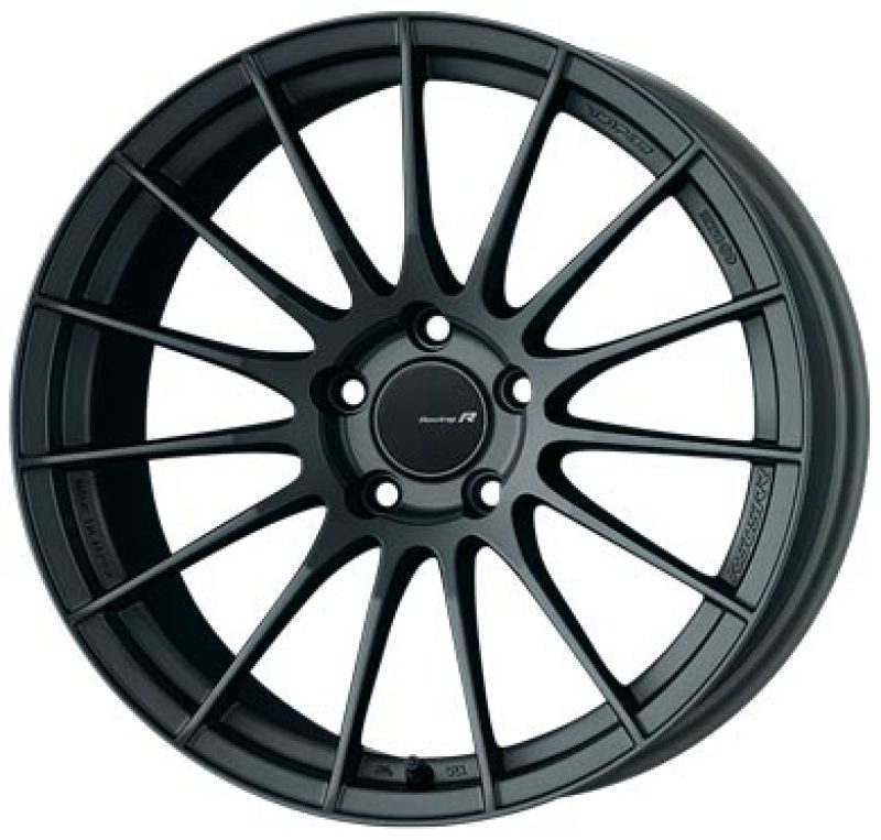 Enkei RS05-RR 18x10.5 22mm ET 5x114.3 75.0 Bore Matte Gunmetal Wheel Evo 10 484-8105-6522GM