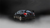 Corsa 11-13 Subaru Impreza Sedan STI 2.5L Turbo Manual Black Sport Cat-Back Exhaust 14863BLK