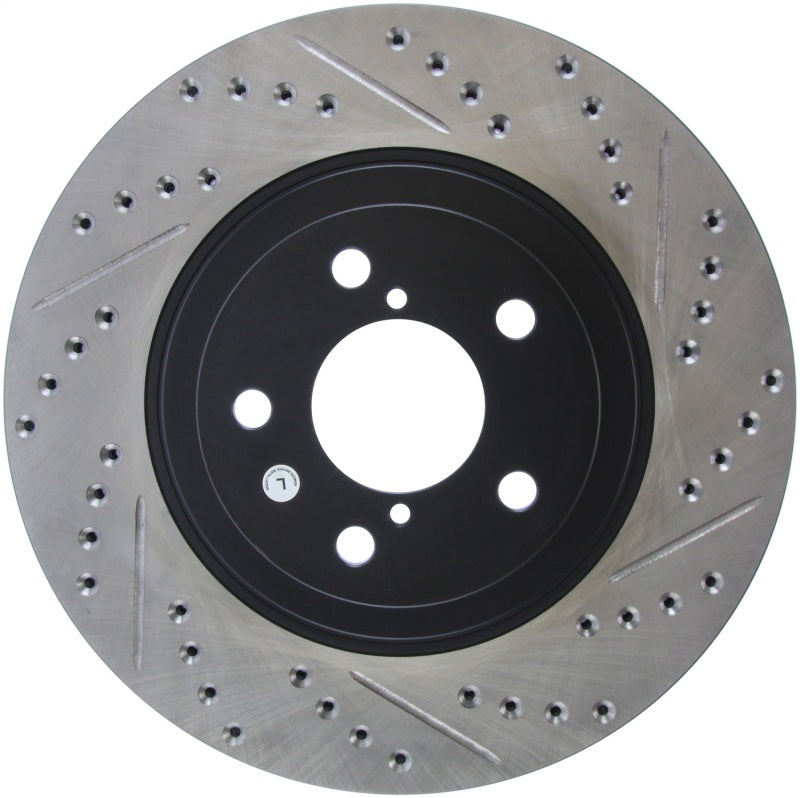 StopTech Slotted & Drilled Sport Brake Rotor 127.47021L