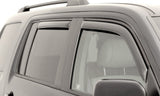 AVS 07-12 Hyundai Santa Fe Ventvisor In-Channel Front & Rear Window Deflectors 4pc - Smoke 194253