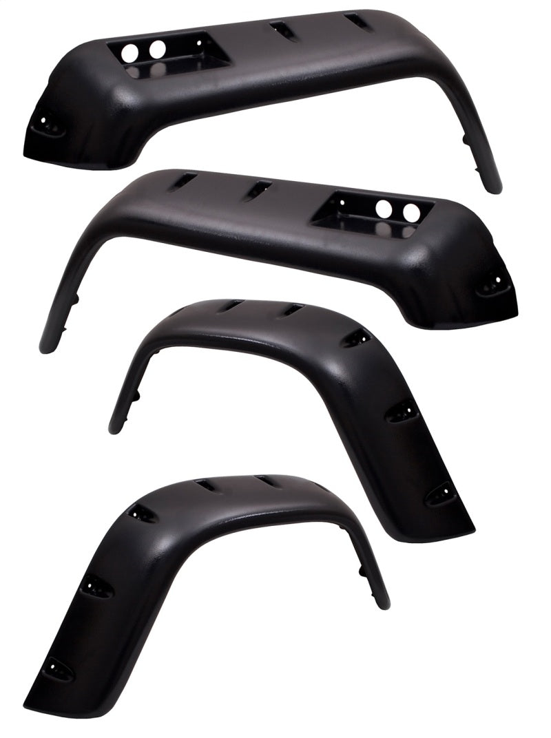 Rugged Ridge 6-Pc Fender Flare Kit 4.75-In 76-86 Jeep CJ 11633.2